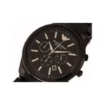 Emporio Armani AR1451 Herrenuhr Schwarz Ceramica Chronograph