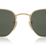 Ray-Ban Hexagonal Sunglasses RB3548N 001 Non-Polarized