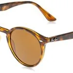 Ray-Ban Unisex RB2180 710/73 Sunglasses, Brown (Frame: Havana, Lenses: Dark Brown), Medium (Manufacturer Size: 51)