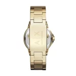 Armani Exchange Damen Analog Quarz Uhr mit Edelstahl Armband AX4321