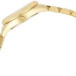 Michael Kors Damen Analog Quarz Uhr mit Edelstahl beschichtet Armband MK3229