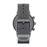 Emporio Armani Herren Chronograph Quarz Uhr mit Edelstahl Armband AR1979