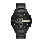 Armani Exchange Herren Chronograph Quarz Uhr mit Edelstahl Armband AX2164