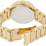 Michael Kors Damenuhr MK5784 PARKER, 33 mm Gehäusegröße, Dreizeigerwerk, Edelstahlarmband