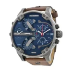 Diesel Herren-Chronograph Daddies-Edition Leder DZ7314