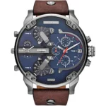 Diesel Herren-Chronograph Daddies-Edition Leder DZ7314
