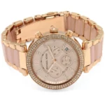 Michael Kors Damen Parker Chronograph Uhr Rose Gold MK5896