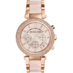Michael Kors Damen Parker Chronograph Uhr Rose Gold MK5896