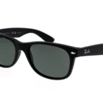 Ray-Ban New Wayfarer RB2132 622/58 52 (black rubber/polar green)