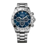 Hugo Boss Ikon - Silber Blau - Herrenuhr 44mm - HB 1512963 - Chronograph