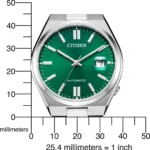 Citizen Tsuyosa NJ0150-81X Automatik Herrenuhr Grün 40 mm