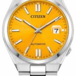 Citizen Tsuyosa Automatic NJ0150-56Z Herrenuhr Silber / Gelb