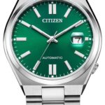 Citizen Tsuyosa NJ0150-81X Automatik Herrenuhr Grün 40 mm