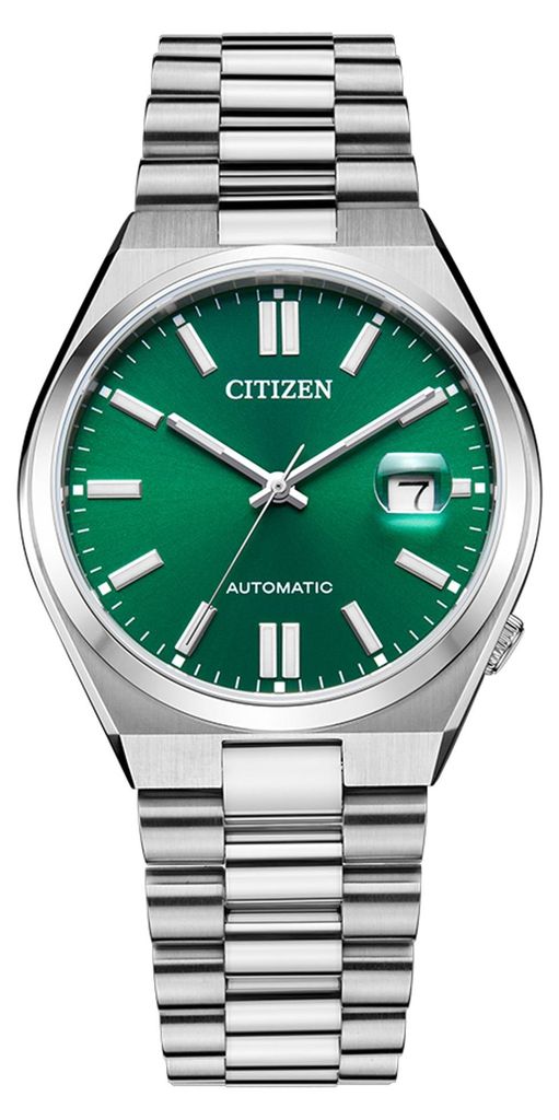 Citizen Tsuyosa NJ0150-81X Automatik Herrenuhr Grün 40 mm