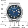 Citizen Tsuyosa Automatic Herrenuhr NJ0151-88L Edelstahl Blau
