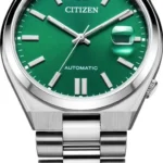 Citizen Tsuyosa NJ0150-81X Automatik Herrenuhr Grün 40 mm