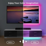 USB-RGB-LED-Strip mit App- und Fernbedienung