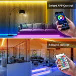 USB-RGB-LED-Strip mit App- und Fernbedienung