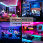 USB-RGB-LED-Strip mit App- und Fernbedienung