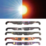 10er-Set Sonnenfinsternis-Brillen aus Papier