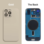 Akkudeckel mit Kameralinse für iPhone 16 Pro Max
