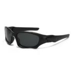 Camouflage-Sonnenbrille mit dunklen Gläsern