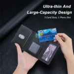 Magnetische Kartenhülle fürs iPhone mit Standfunktion