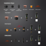 Tragbare 3-in-1 Espressomaschine mit USB-C