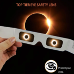 10er-Set Sonnenfinsternis-Brillen aus Papier