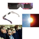 10er-Set Sonnenfinsternis-Brillen aus Papier