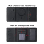 Magnetische Kartenhülle fürs iPhone mit Standfunktion