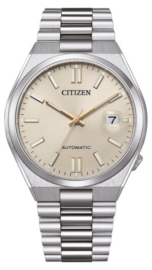 Citizen Tsuyosa Automatik Herrenuhr NJ0151-88W Beige