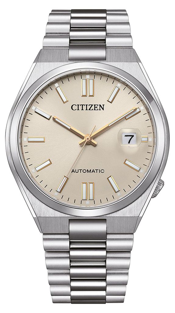 Citizen Tsuyosa Automatik Herrenuhr NJ0151-88W Beige