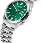 Citizen Tsuyosa NJ0150-81X Automatik Herrenuhr Grün 40 mm