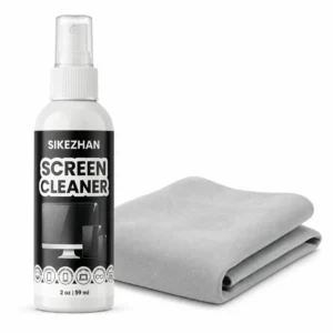Display-Reinigungsset mit Spray und Mikrofasertuch