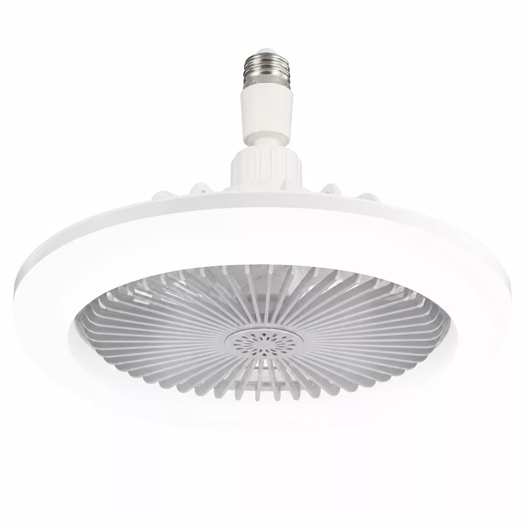 E27 Deckenventilator mit Licht und Fernbedienung