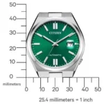 Citizen Tsuyosa NJ0150-81X Automatik Herrenuhr Grün 40 mm