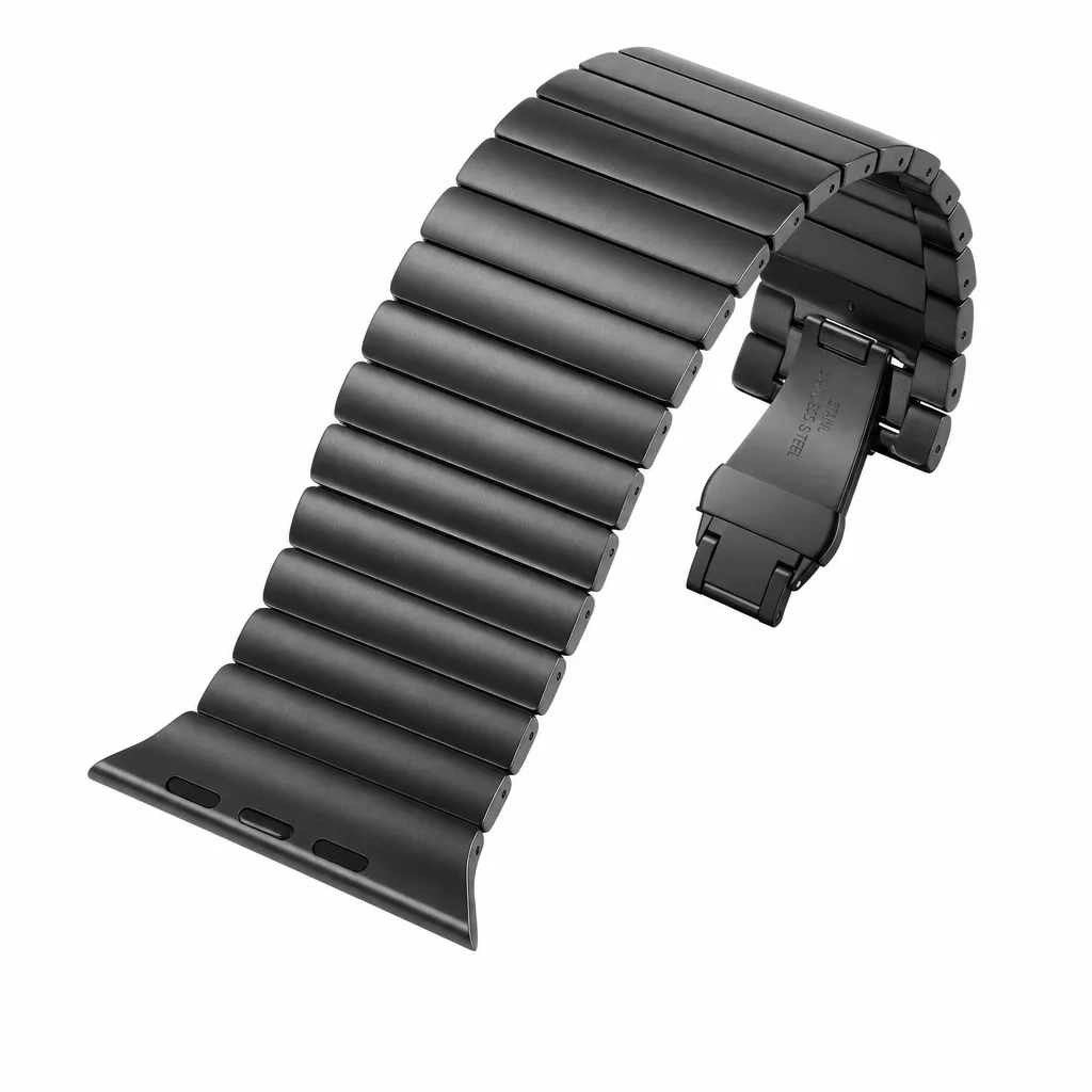 Edelstahlarmband für Apple Watch, verstellbar
