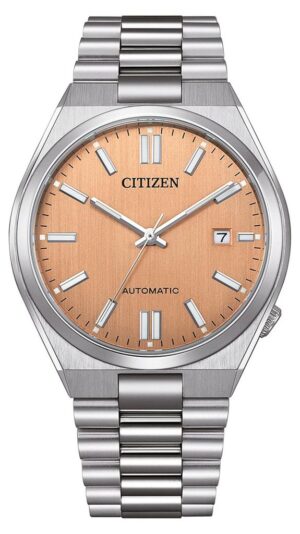 Citizen Tsuyosa Automatic Herrenuhr NJ0159-86Z Silber/Lachs 40mm