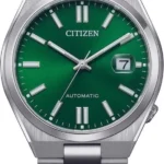 Citizen Tsuyosa NJ0150-81X Automatik Herrenuhr Grün 40 mm